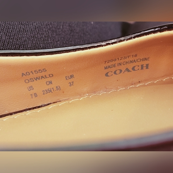✨HOST PICK✨NWOT COACH Oswald Slip-On Ballet Flats - Picture 10 of 10